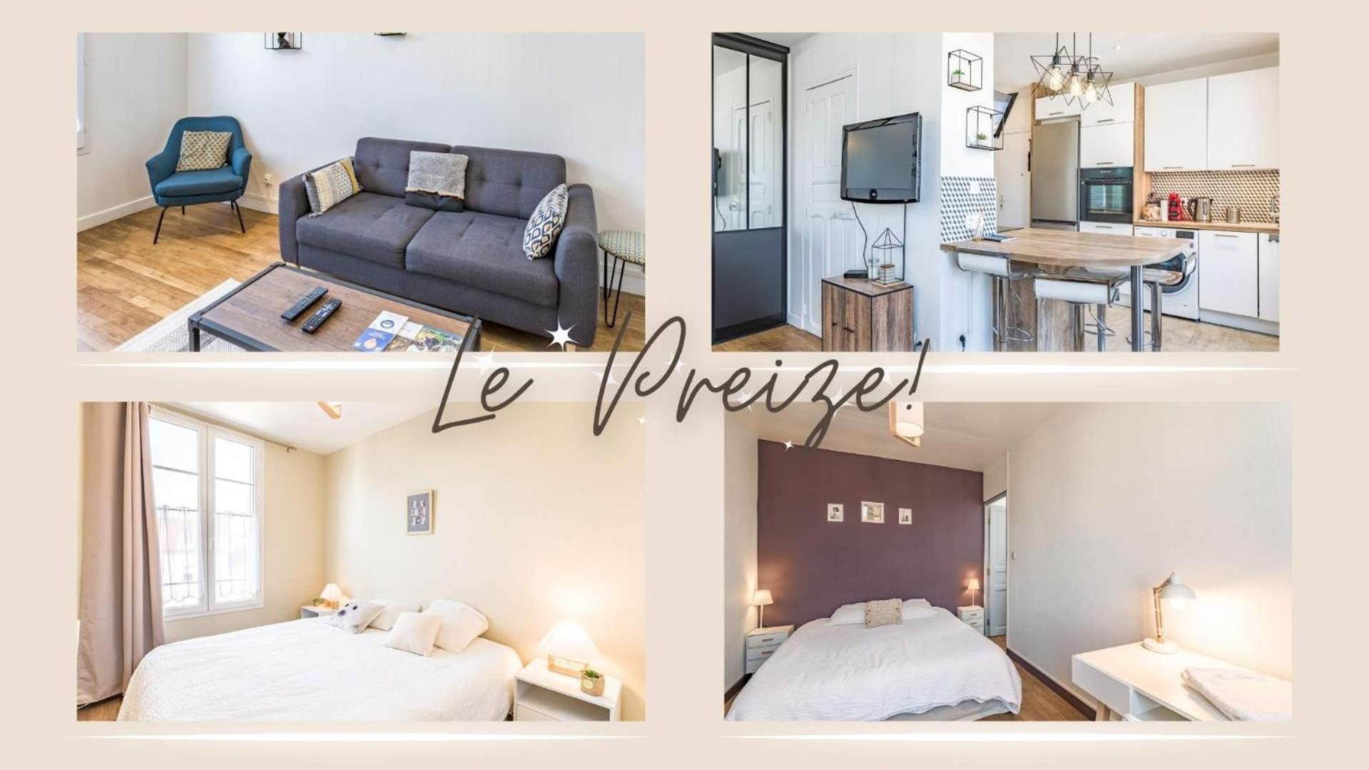 Appartement "Le Preize" - Centre Ville - Garage Prive Троа Екстериор снимка